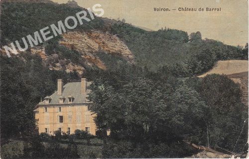 Voiron ch&acirc;teau de Barral
