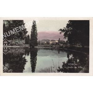 Voiron le jardin de ville