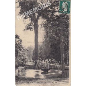 065 Voiron jardin de ville le jet d'eau LL