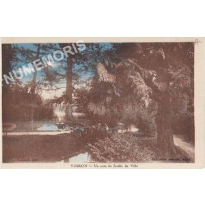 Voiron un coin du jardin de ville