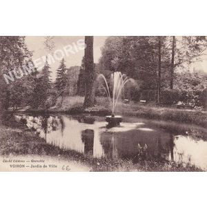 Voiron jardin de ville