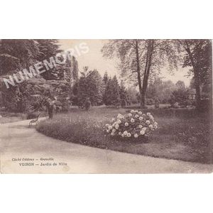 Voiron jardin de ville