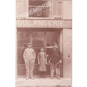Vourey boulangerie Gonnon en 1910