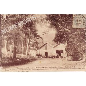 établissement thermal et restaurant de Fures-les-bains, près Tullins (Isère)