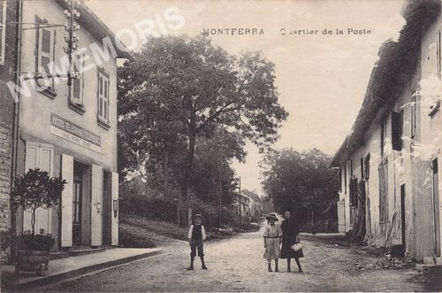 Montferra quartier de la poste
