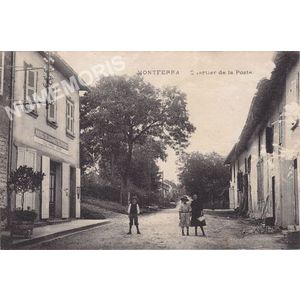 Montferra quartier de la poste