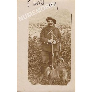 Charnècles : carte photo de Joseph Saget en 1915