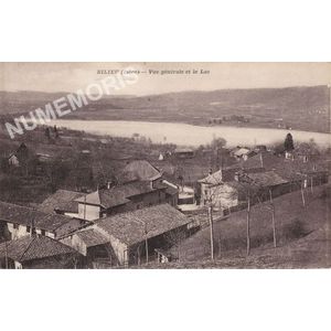 Bilieu (Is&egrave;re) vue g&eacute;n&eacute;rale et le lac 