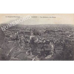 le Dauphin&eacute; pittoresque 03 Voiron vue g&eacute;n&eacute;rale et les usines