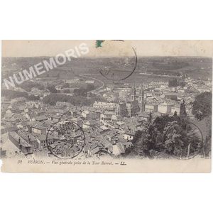 032 Voiron vue g&eacute;n&eacute;rale prise de la tour Barral LL