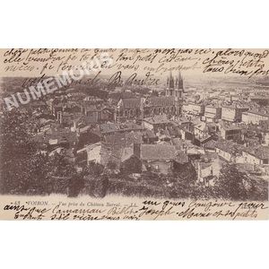 043 voiron vue du chateau Barral LL