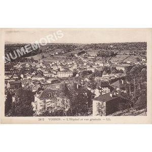 2412 Voiron l'h&ocirc;pital et vue g&eacute;n&eacute;rale LL