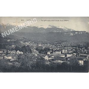 2655 Voiron vue g&eacute;n&eacute;rale et la Grande-Sure (1924 m)