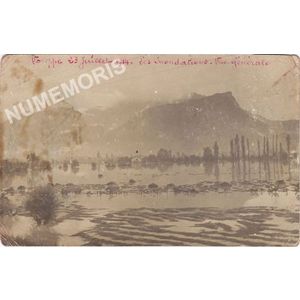 Voreppe 23 juillet 1914 les inondations vue g&eacute;n&eacute;rale