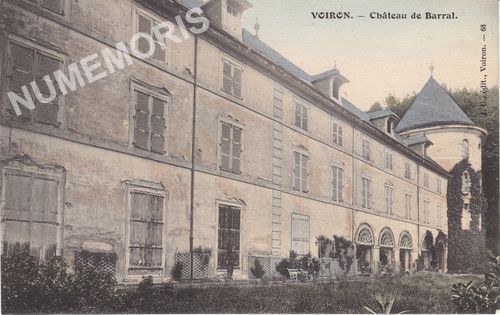 JG 068 Voiron ch&acirc;teau de Barral