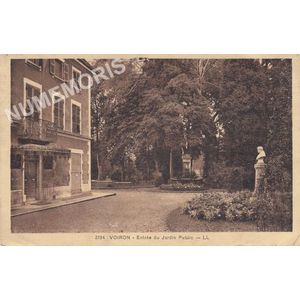 2194 Voiron entr&eacute;e du jardin Public LL