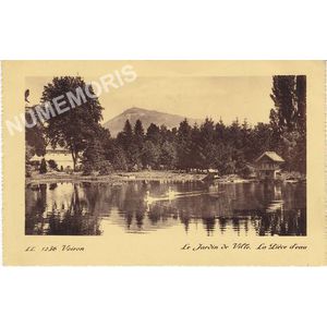 1236 Voiron le jardin de ville la pi&egrave;ce d'eau LL