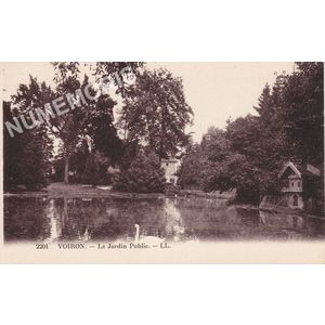 2201 Voiron le jardin public LL