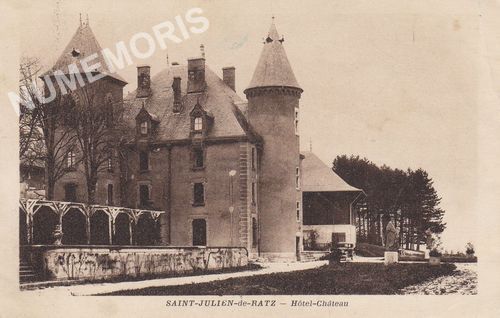 Saint-Julien-de-Ratz h&ocirc;tel-ch&acirc;teau