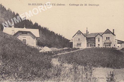 GD 522 St-Julien-de-Ratz (Is&egrave;re) cottage de M. Duringe