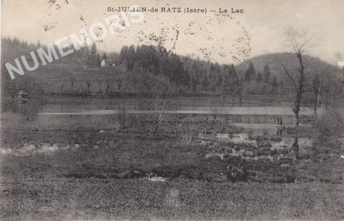 St-Julien-de-Ratz (Is&egrave;re) le lac