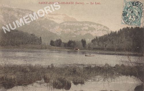 Saint-Julien-de-Ratz (Is&egrave;re) le lac