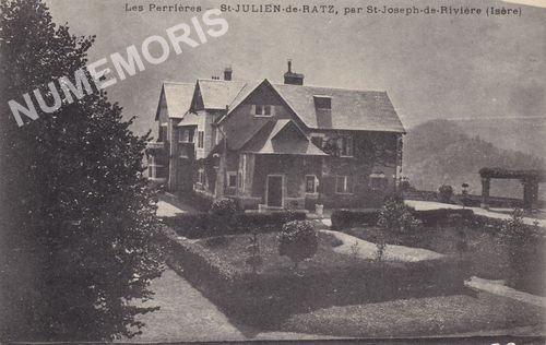 les Perri&egrave;res St-Julien-de-Ratz, par St-Joseph-de-Rivi&egrave;re (Is&egrave;re)