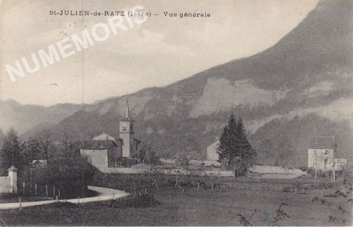 St-Julien-de-Ratz (Is&egrave;re) vue g&eacute;n&eacute;rale