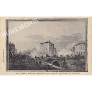 Vorreppe d&eacute;fense du de Vorreppe contre les Autrichiens, le 2 avril 1814