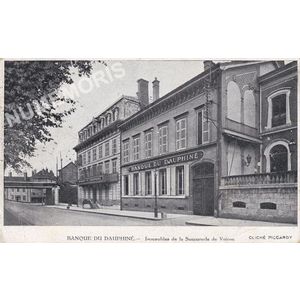 Banque du Dauphin&eacute; Immeubles de la succursale de Voiron