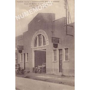 Voiron (Is&egrave;re) carrosserie Revel & Brosse route du Guillon et route de Grenoble pr&egrave;s de l'Ecole Nationale