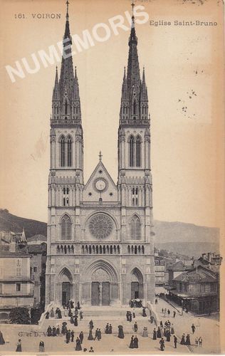 GD 161 Voiron &eacute;glise Saint Bruno
