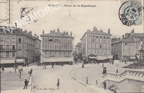 JG 131 Voiron place de la R&eacute;publique