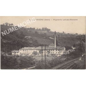 la Patini&egrave;re (Is&egrave;re) papeterie Lafuma-Navarre