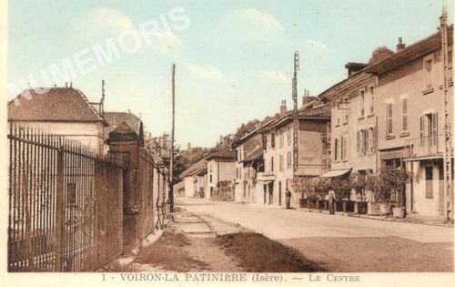 001 Voiron la Patini&egrave;re (Is&egrave;re) le centre