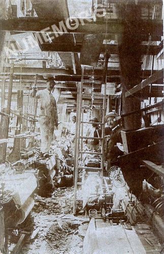incendie des usines Ruby en 1908