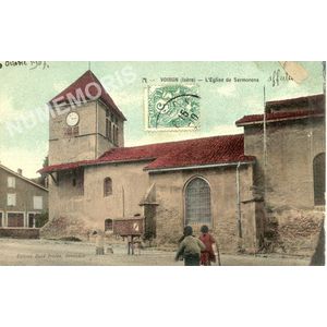 Voiron (Is&egrave;re) l'&eacute;glise de Sermorens