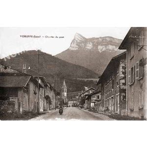 Voreppe (is&egrave;re) Quartier du pont