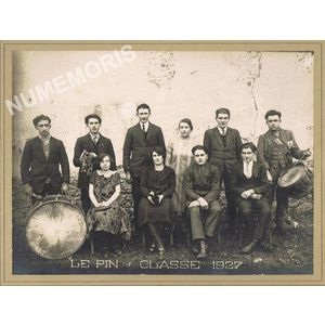 conscrits du Pin en 1927