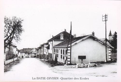 la Batie-Divisin quartier des &eacute;coles