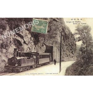 Cie VSB gorges de Chailles sortie du tunnel