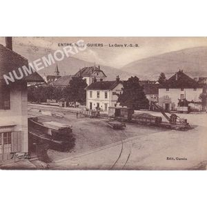 Entre-Deux-Guiers la Gare V.-S.-B.