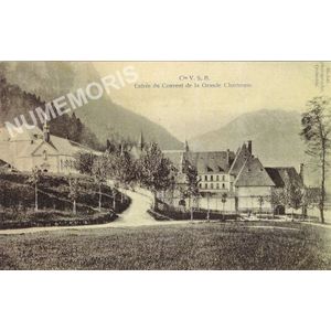 Cie VSB entr&eacute;e du couvent de la Grande Chartreuse