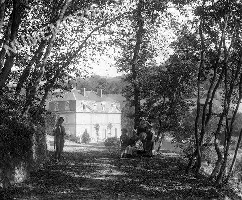 ch&acirc;teau du Guillermet vers 1910