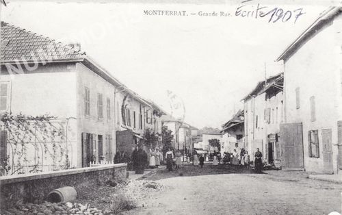 Montferrat grande rue