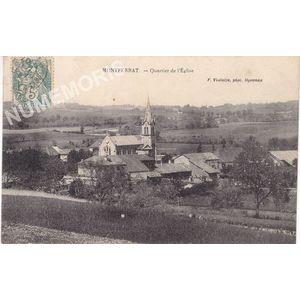 Montferrat quartier de l'&eacute;glise