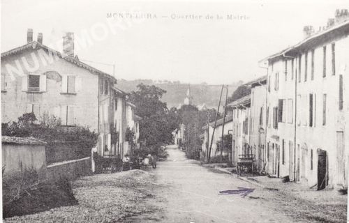 Montferra quartier de la mairie