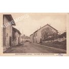 Montferrat (Isère) la poste et borne-souvenir