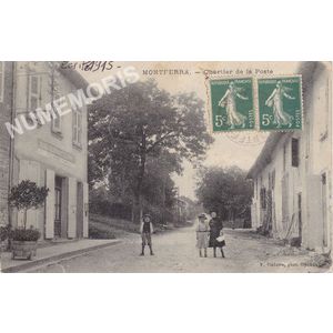 Montferrat quartier de la poste