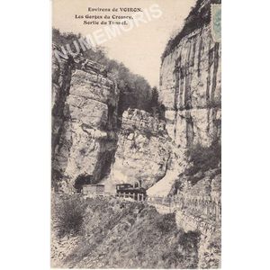 JG 073 environs de Voiron les gorges du Crossey sortie du tunnel